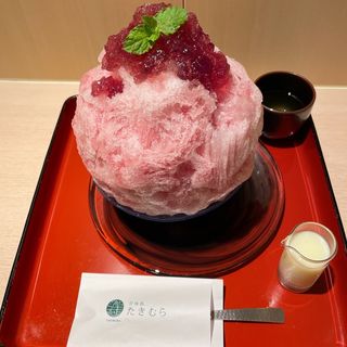 巨峰氷(甘味処 たきむら)