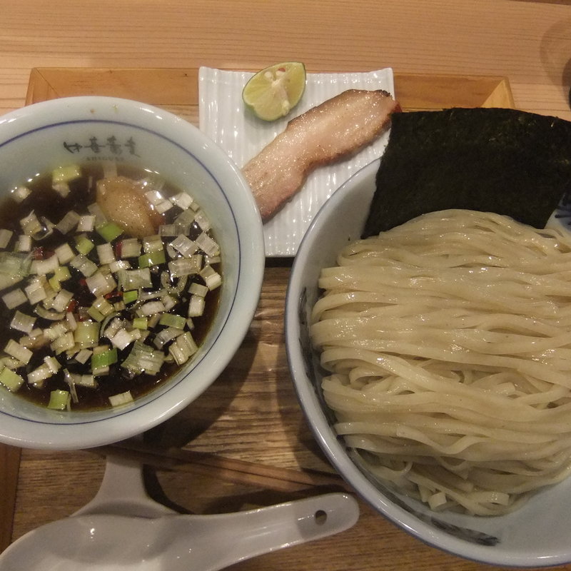青唐辛子酸辛つけそば(中華蕎麦 時雨)