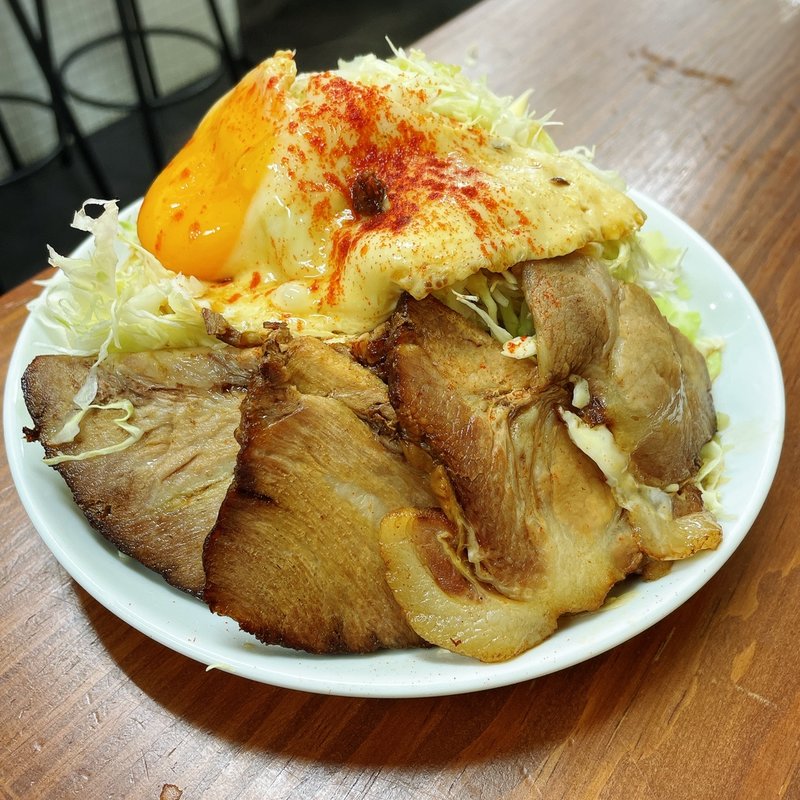 チャーシューエッグ(スタンド富士)