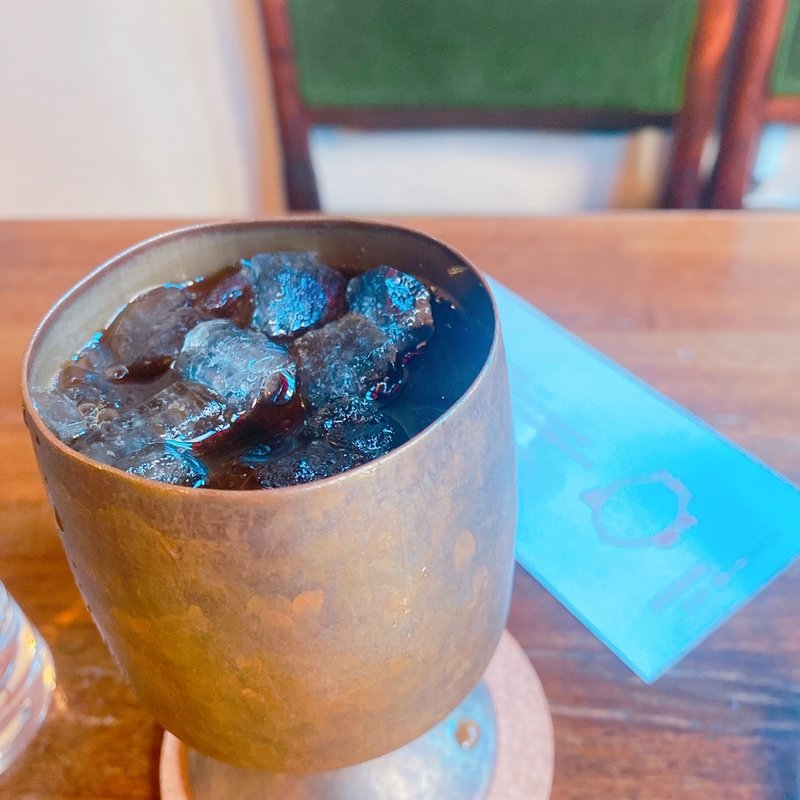 アイスコーヒー(喫茶室 いーはとーぶ)