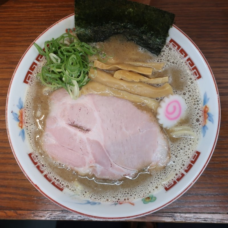 濃厚お魚豚骨ラーメン(濃厚ラーメン　かなや)