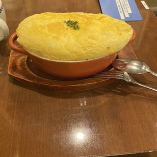スフレラザニア(卵と私 ホワイティ梅田店)