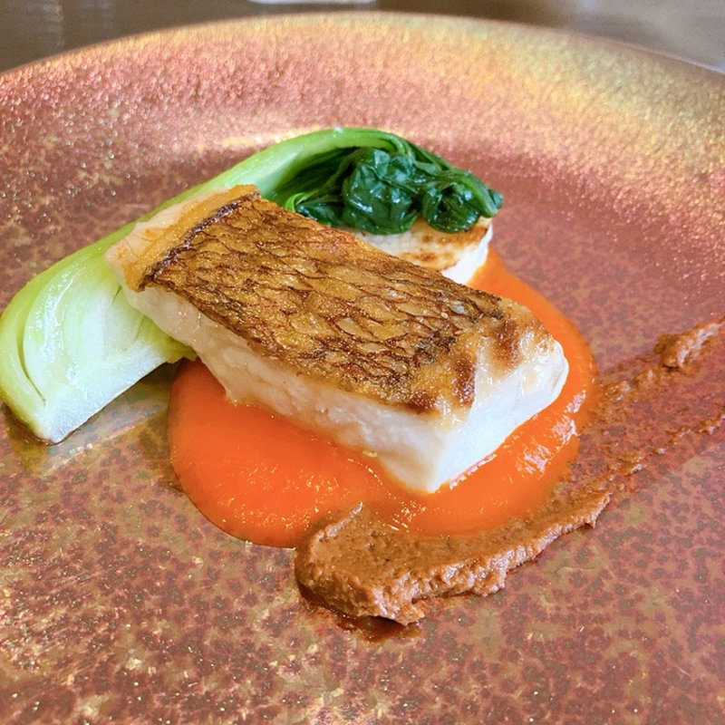 鯛のポワレ（コースランチ）(ラルエット)