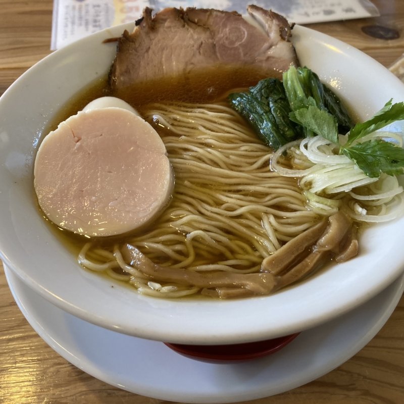特製しょうゆラーメン(琥珀)