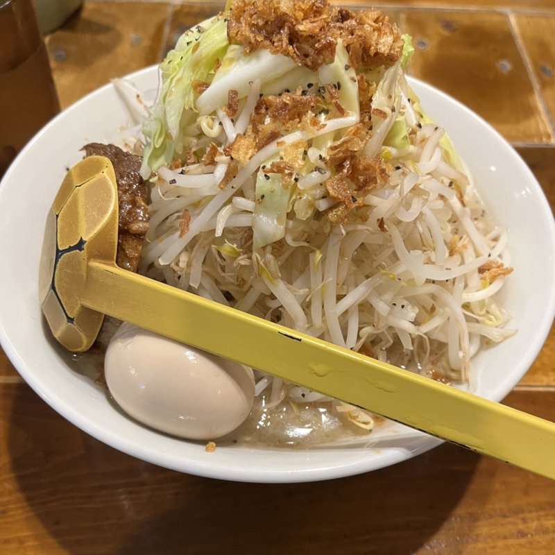 味玉野菜ラーメン 野菜増し増し(らーめん 岳 )