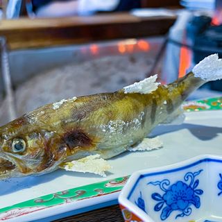 鮎の塩焼き(コース)(柳家 （やなぎや）)