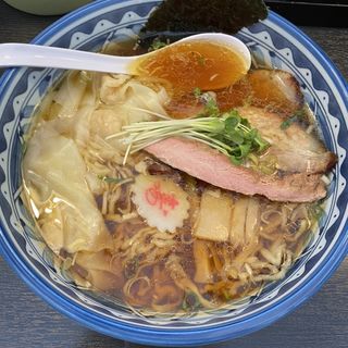 ワンタン麺(手打中華 麺民 ことぶき家 )