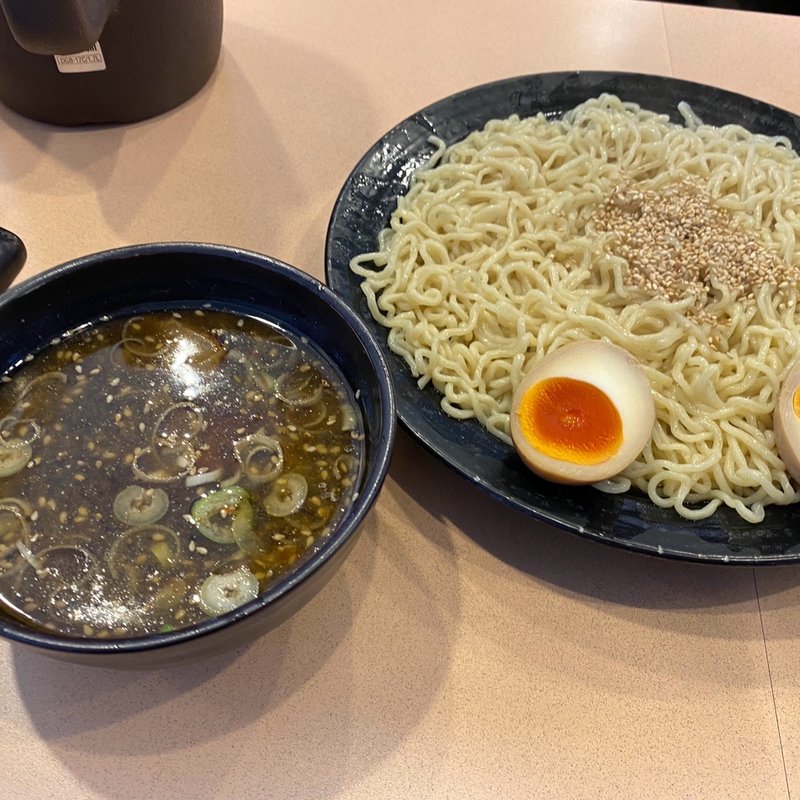 正油つけ麺(中華そば 我成)