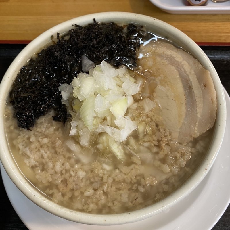 肉汁うどん  中盛り(肉汁うどん 自家製麺 まとや)