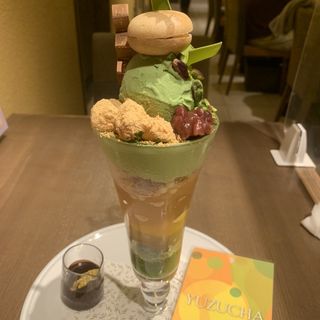 ゆず茶(パティスリー&カフェ デリーモ 京都店)