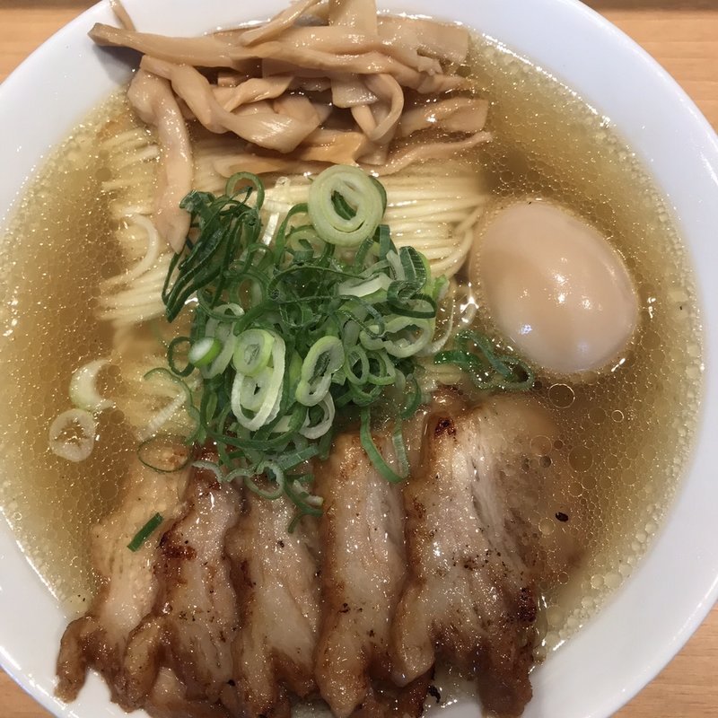 特製鳥塩そば(塩つけ麺灯花)