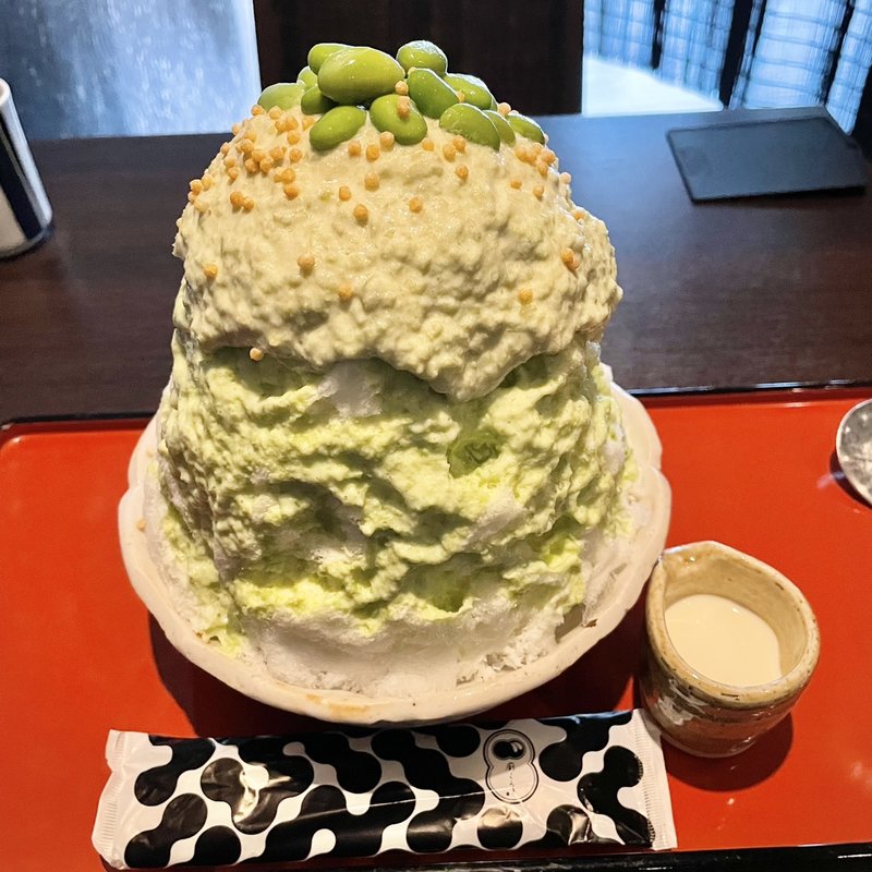 濃い枝豆みるく(廚 otona くろぎ)