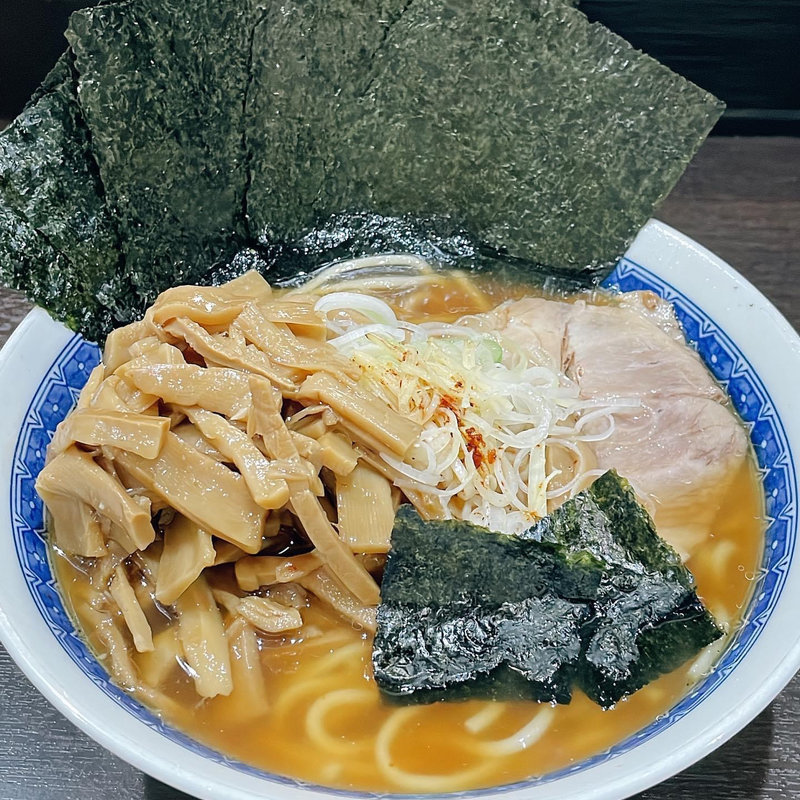 塩ラーメン のり メンマ 追加トッピング(中華そば べんてん)