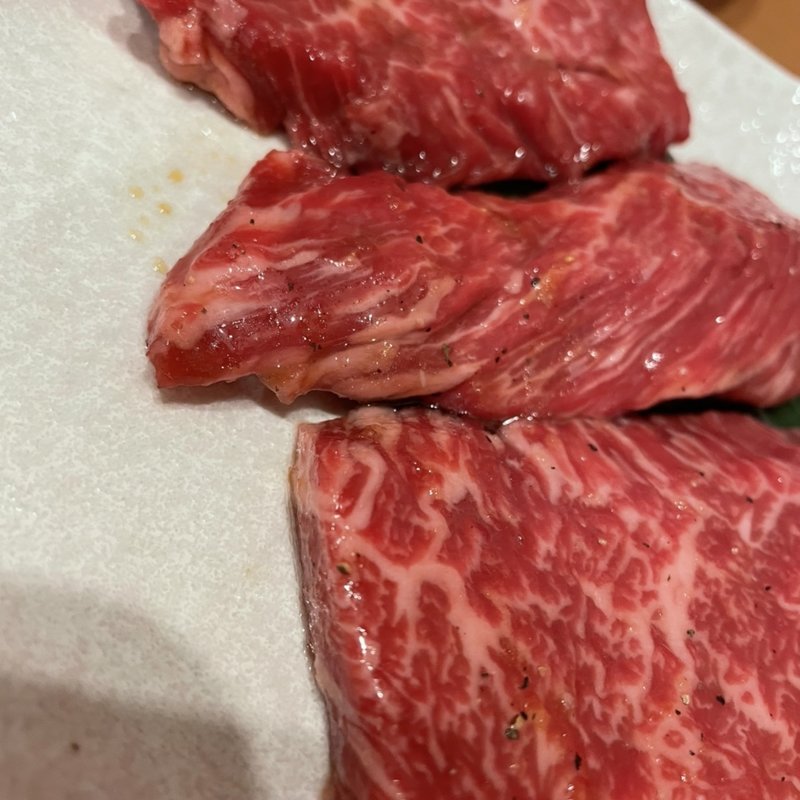 赤身のステーキ(焼肉成)