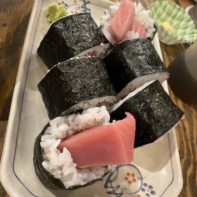 トロ鉄火巻き(トロ函)