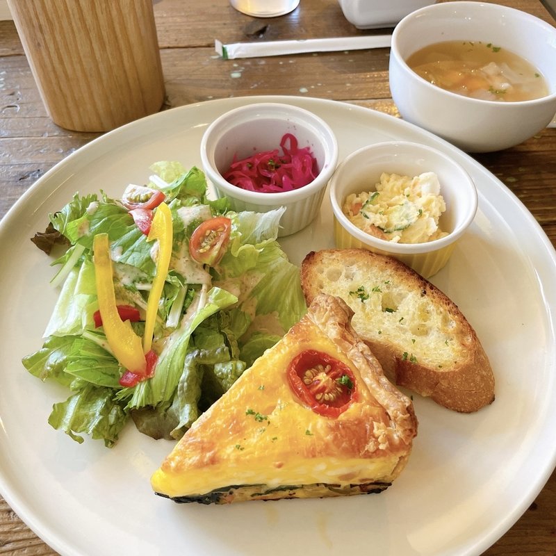 キッシュランチ(Glocal Cafe グローカルカフェ)