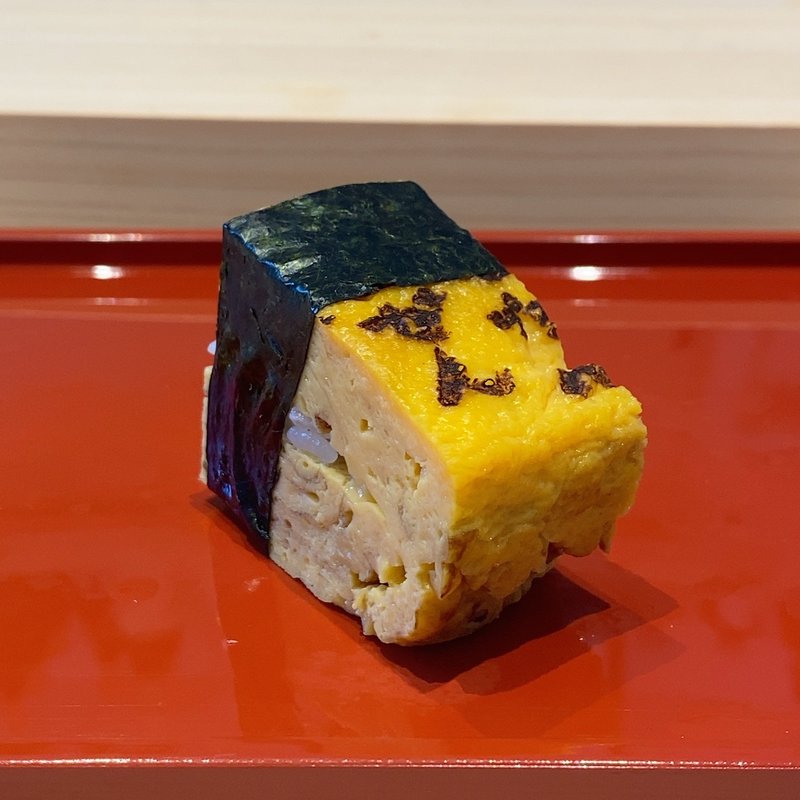 玉子焼き(鮨処 喜ぜん)