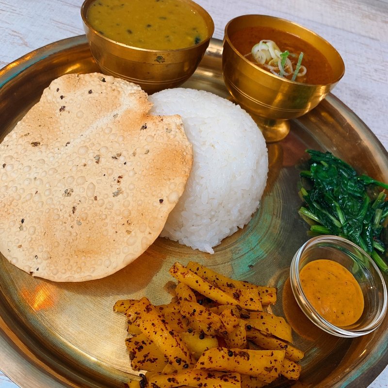 ネパールダルパトセット(アジアンレストラン・チョウタリ 上飯田店)