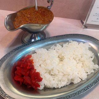インドカレーとご飯(タンドゥール)
