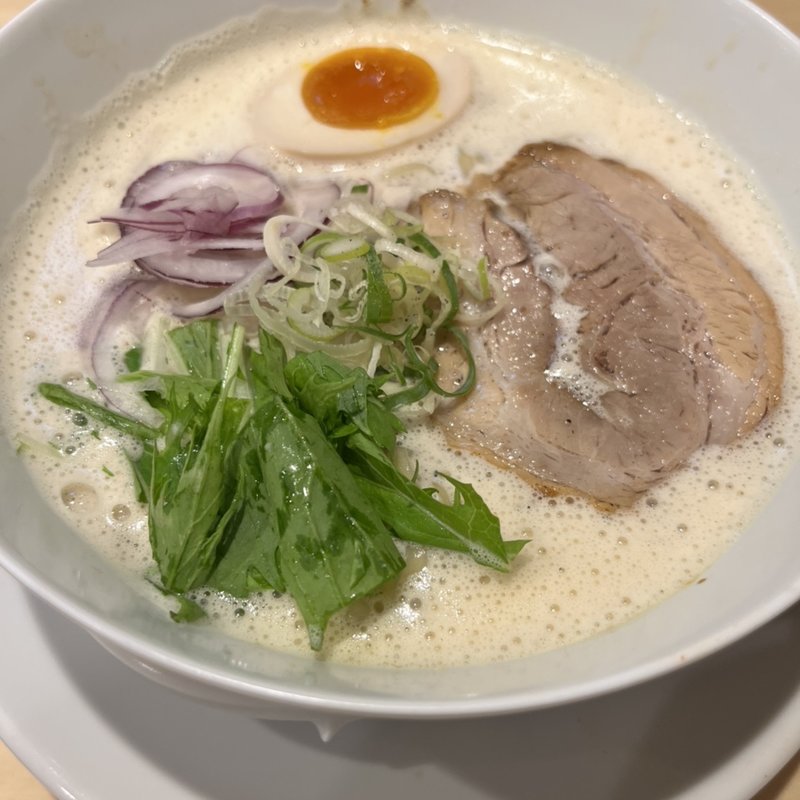 鶏白湯ラーメン(鶏そば久遠)