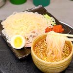 ときわ亭本家 つけ冷麺(0秒レモンサワー 仙台ホルモン焼肉酒場 ときわ亭 阪神尼崎店)