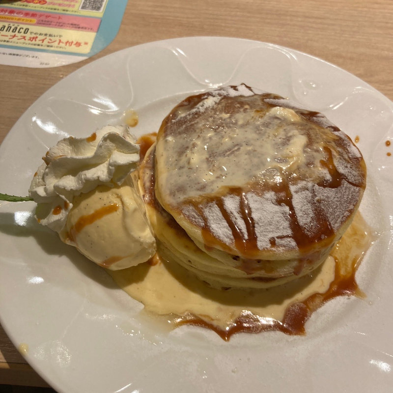 キャラメルハニーパンケーキ(デニーズ 南浦和店)
