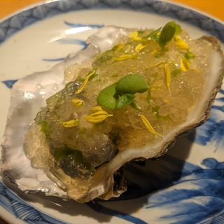 厚岸産牡蠣(KOTARO Hasegawa DOWNTOWN CUISINE )
