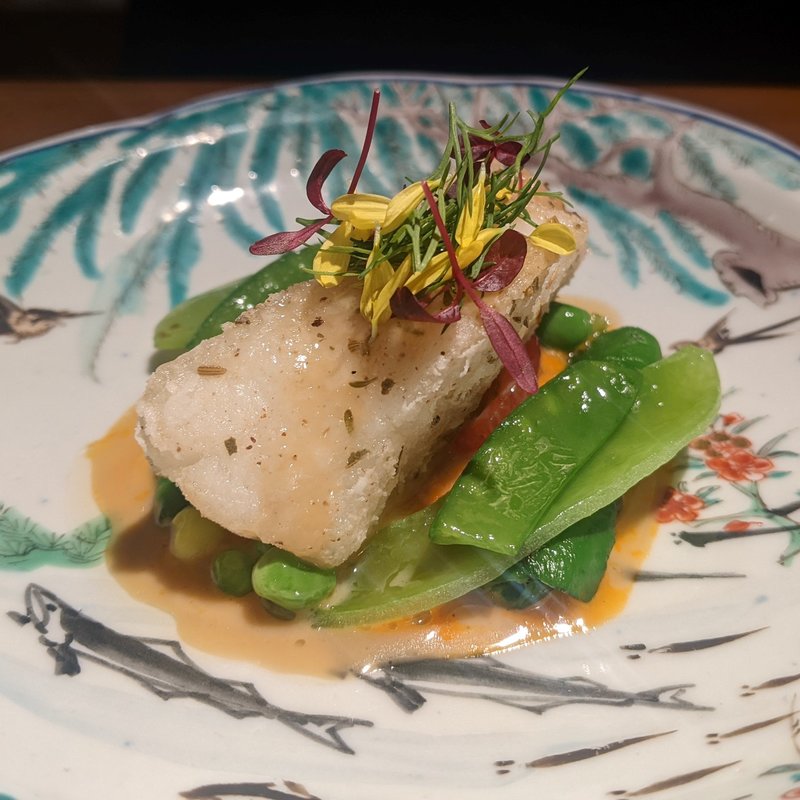 アズキハタフリット(KOTARO Hasegawa DOWNTOWN CUISINE )