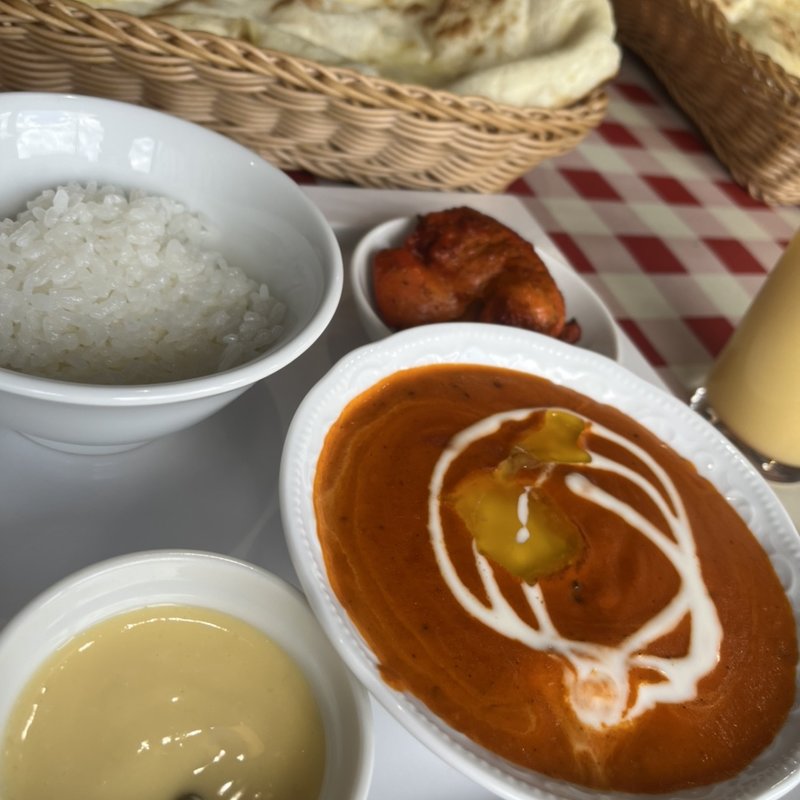 バターチキン ランチセット(マンディル)