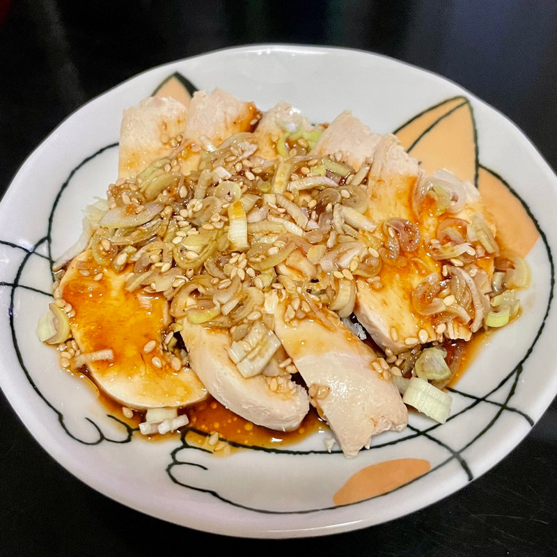 サラダチキン よだれ鶏(自宅)