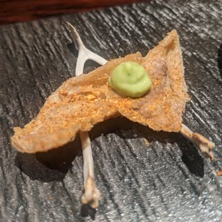 鶏皮のタコスチップス(YAKITORI燃es)