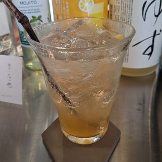 レモンサワー(鮨 たつ也 よしかわ)