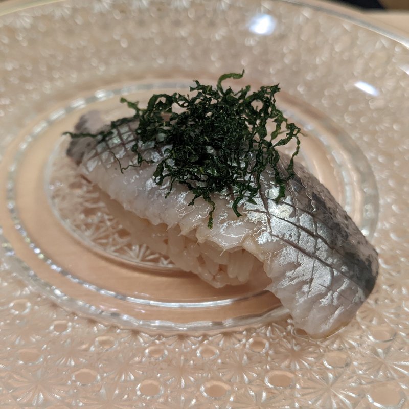 イワシ(鮨 たつ也 よしかわ)