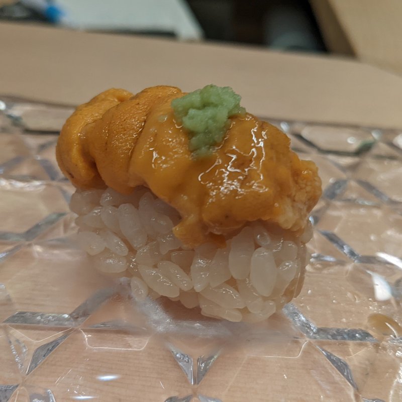 ウニ(鮨 たつ也 よしかわ)