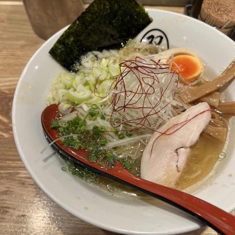 冷やし塩ラーメン(双麺　浅草橋店)