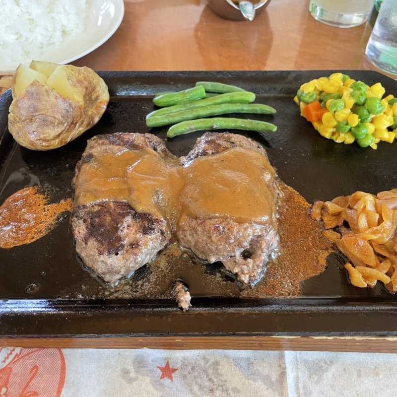 ハンバーグステーキ(ハングリータイガー 港北センター南店)