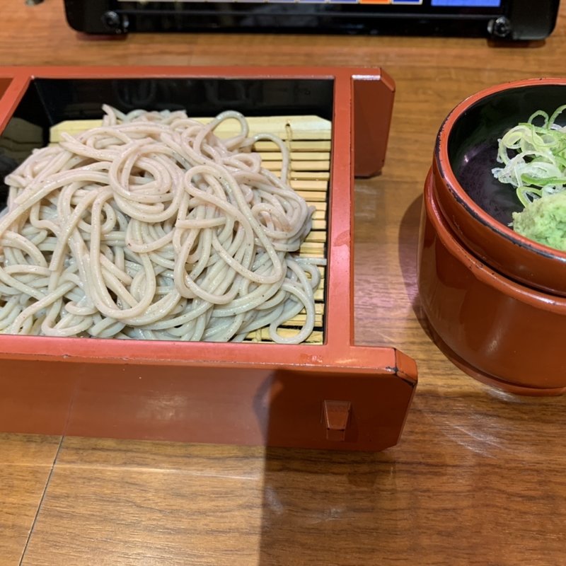 半ざるそば(すし大臣 佐賀店 （すしだいじん）)