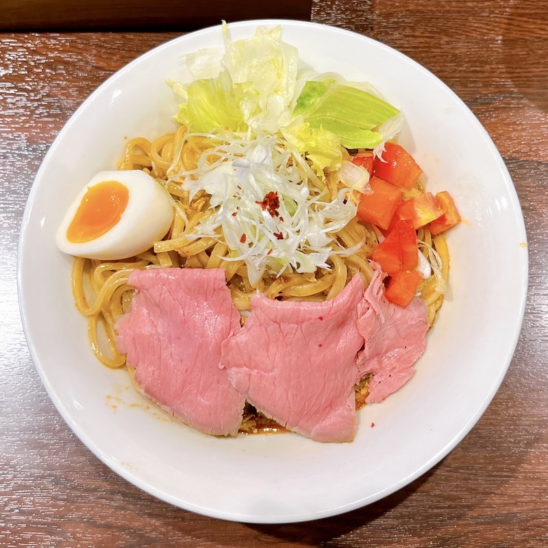 辛まぜそば(牛骨らーめん牛王)