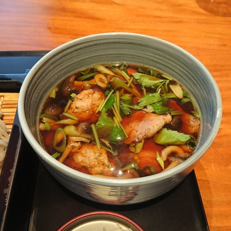 鴨つけ汁(蕎麦 蘇枋 SOBA SUOH)