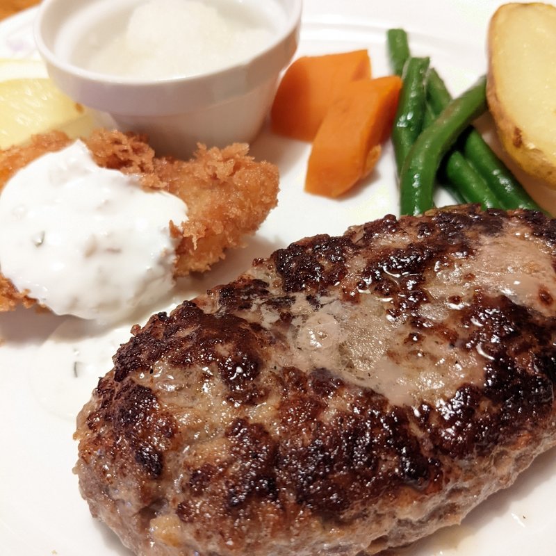 ランチ ハンバーグ(ザ・ハンバーグ)