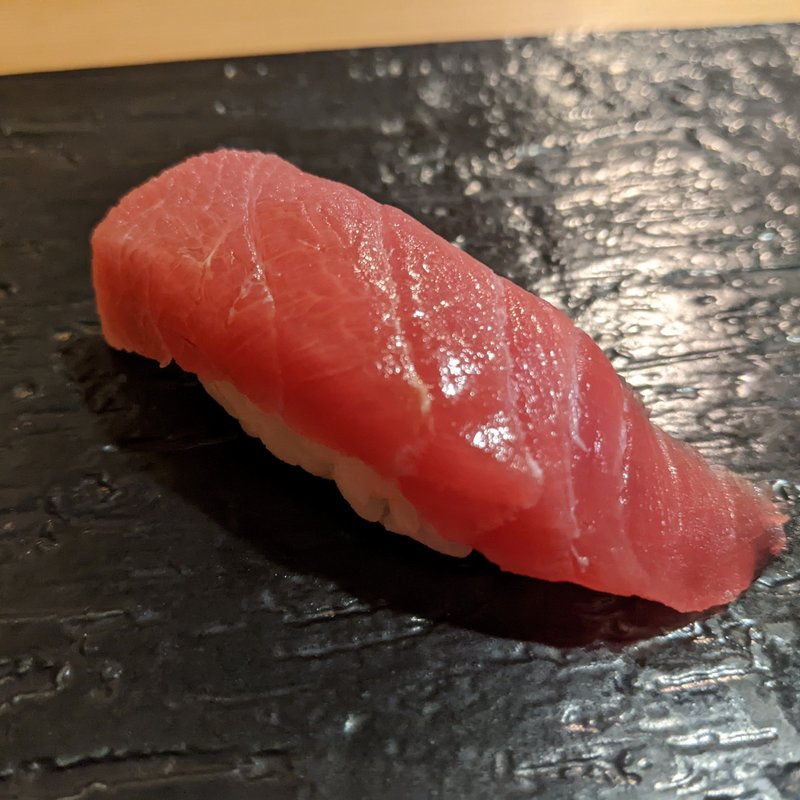 マグロ霜降り(鮨 波づき)