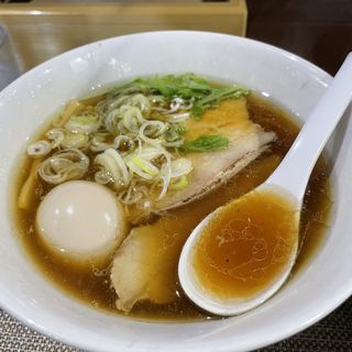 味玉鶏醤油らーめん(藤原製麺所)