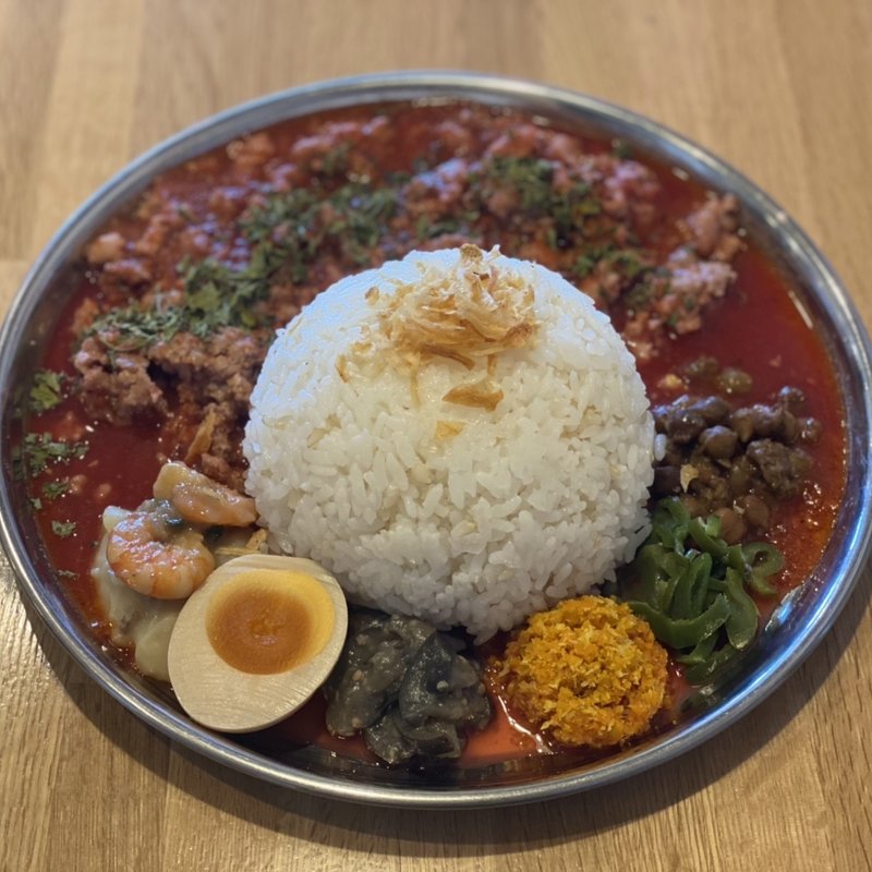 ビーツポークキーマ(アヤカリ亭)