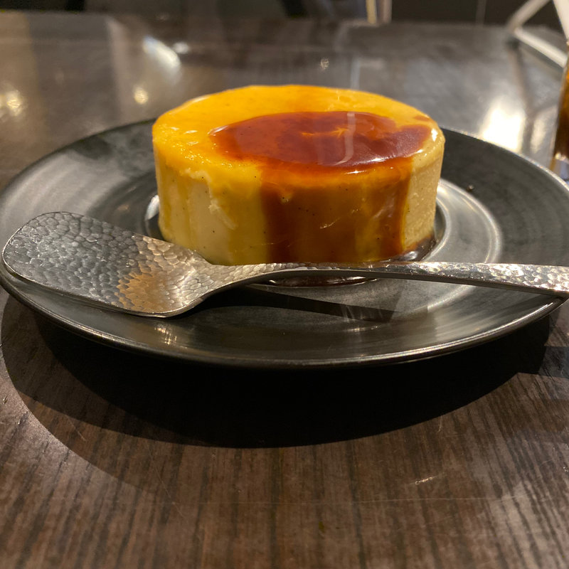 クレームブリュレプリン(自家焙煎珈琲みじんこ)