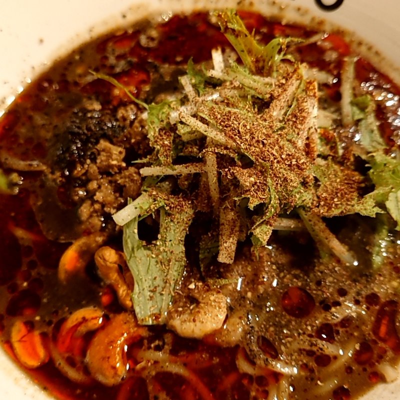 黒胡麻坦々麺(175DENO担担麺GINZa)