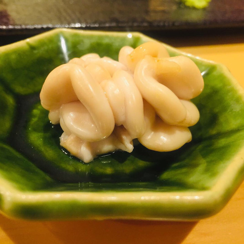 北海道産真鱈の白子(鮨一)