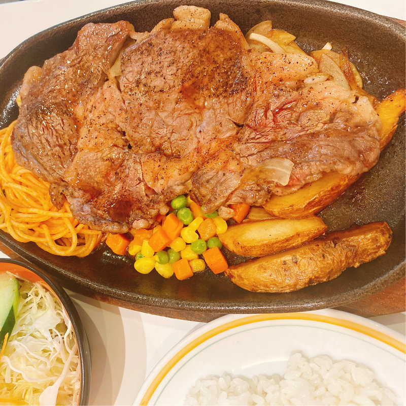 ステーキセット(ヨーロッパ軒 大和田分店 )