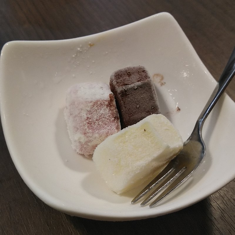 生チョコアイス(平田牧場 ホテルメトロポリタン山形店 )