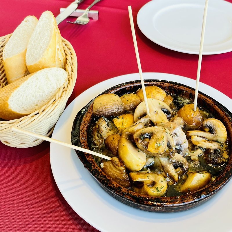 ランチBコース(マッシュルームのアヒージョ)(びいどろ 吉祥寺店 )