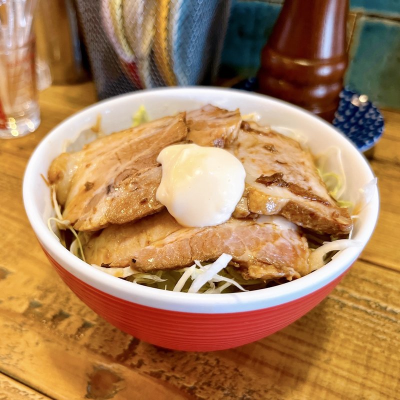 バラ肉ごはん(ラーメンフリーバーズ)
